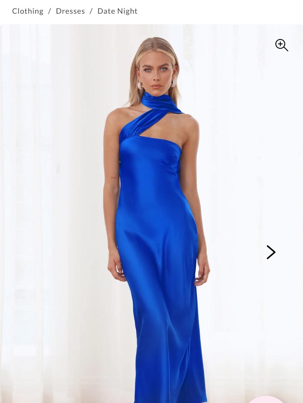 Hello Molly Blue Maxi Dress